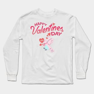 Happy Valentines Day - Bird Love! Long Sleeve T-Shirt